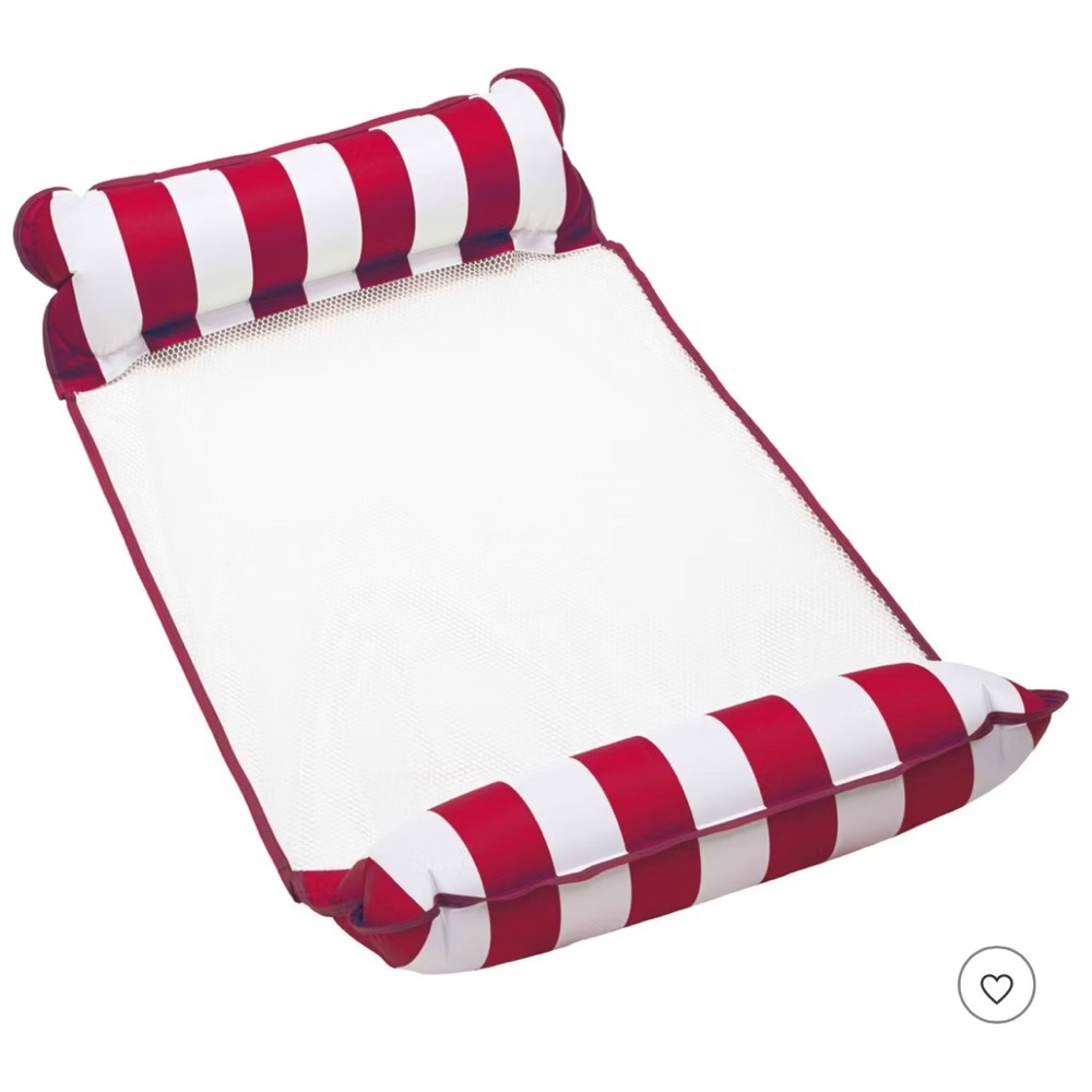 3 Striped Inflatable Pool Hammocks - Picture 2 of 2